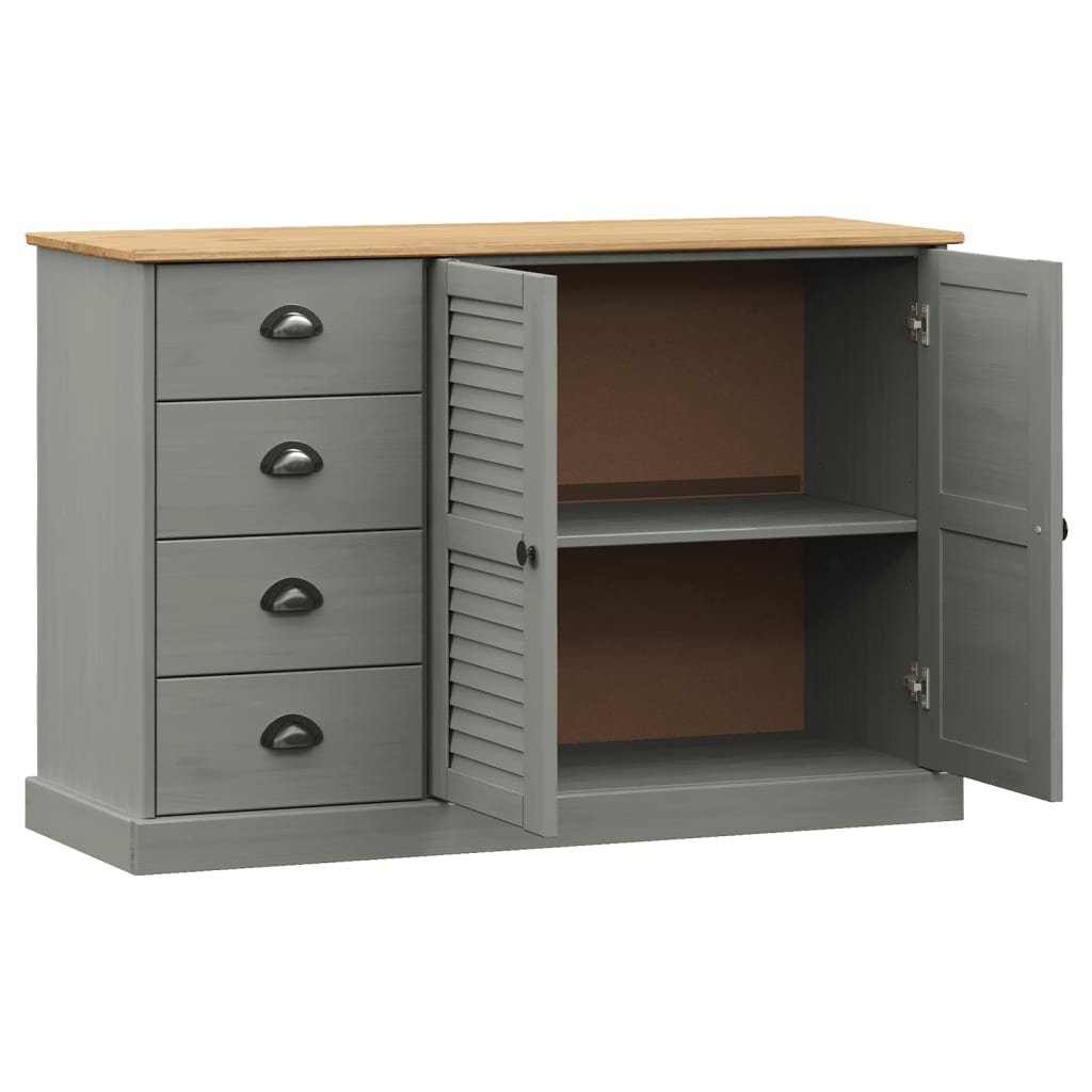 Sideboard mit Schubladen VIGO 113x40x75 cm Massivholz Kiefer